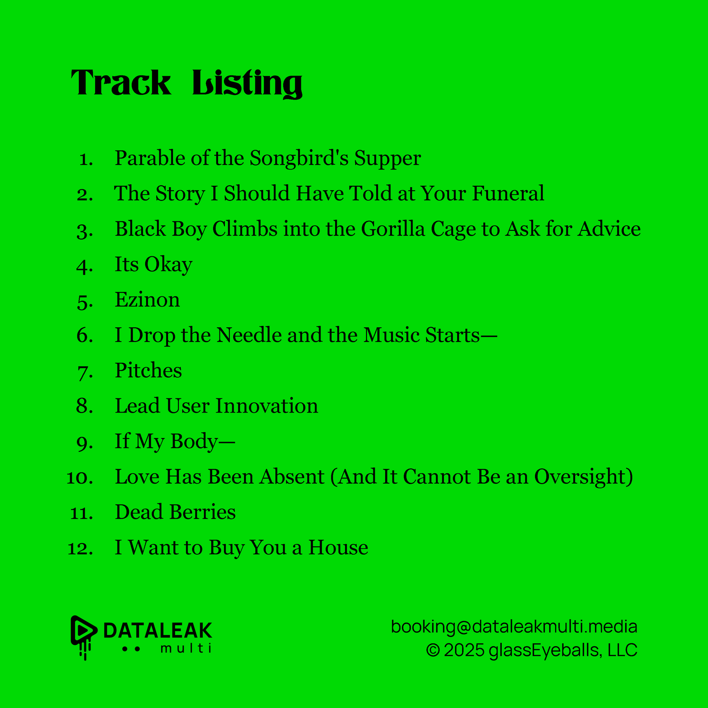 Volume 4 – CD – Like an Actual Physical Disk